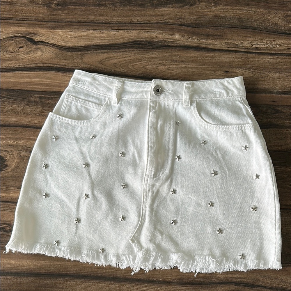 Cotton On White Mini Skirt